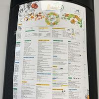 Menu inside  at Island Provisions in Queens Village