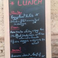 Today menu : changes everyday! at La Triskalla in Essaouira