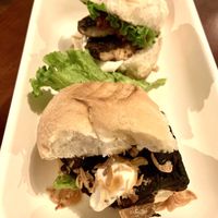 Portobello Sliders at CORE, vegan market & bistro in Safety Harbor