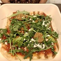Fig flatbread at CORE, vegan market & bistro in Safety Harbor