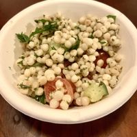 Couscous side salad at CORE, vegan market & bistro in Safety Harbor