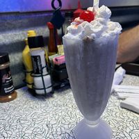 Oat milk cookies & cream shakee  at Hot Rods 50's Diner in Alcoa