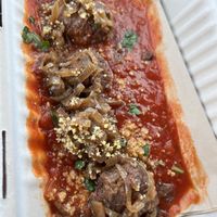 Parm Meatballs   at LesbiVeggies in Camden