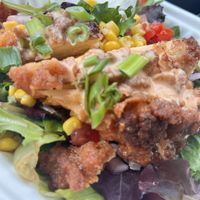 Blackened Cajun Cauliflower Salad   at LesbiVeggies in Camden