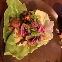 Thai Lettuce cups  at LesbiVeggies in Camden