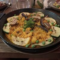 Completely tasteless Paella  at El Burlador Gastrobar in Cartagena