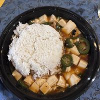 Szechuan tofu   at Pho Asian Noodle House in Columbus