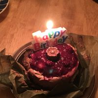 Had a lovely chocolate ice cream cake here for my birthday! at Divine Treasures in Manchester