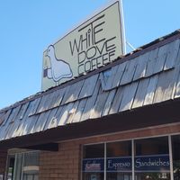 Storefront at White Dove Coffee in Flagstaff