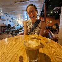   at White Dove Coffee in Flagstaff