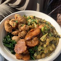 Ck’n bowl  at Roasted and Raw in Oakland