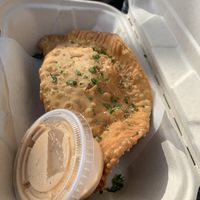 Empanada  at Roasted and Raw in Oakland