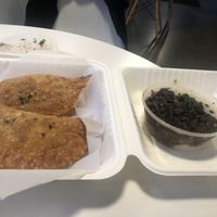 Chorizo Empanadas   at Roasted and Raw in Oakland