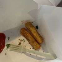 I def 4got 2 take a pic until I had 2 fries left 😳  at Roasted and Raw in Oakland