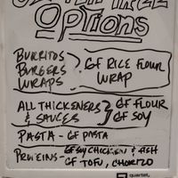 Lots of gluten free at Roasted and Raw in Oakland