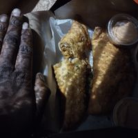 These are huge!! Taste like a Vegan Crispito!😋 at Roasted and Raw in Oakland