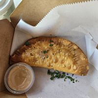 Empanada at Roasted and Raw in Oakland