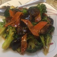broccoli and carrot at Uncle Wong's in El Cerrito