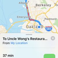 this is how you get there at Uncle Wong's in El Cerrito