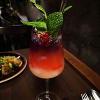 Lychee Rosenblüten Limonade at Mai Garden in Offenburg