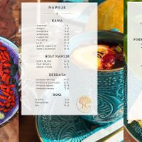Menu Wegetariańskie Wegańskie Keto at Holy Spa & Cafe in Krakow