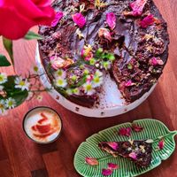 Wegańskie Browne at Holy Spa & Cafe in Krakow