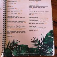 Speisekarte 8 at Tierra Verde in Mahahual