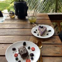 Brownie & Cheese Cake  at Tierra Verde in Mahahual