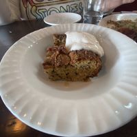 Miso , black sesame cake  at Allyum in Seattle