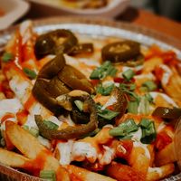 Buffalo cheese fries at Burger Tree in Toronto