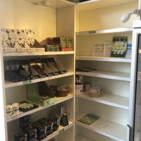 Small shop  at Kafe Stadsparken Huskvarna in Jonkoping