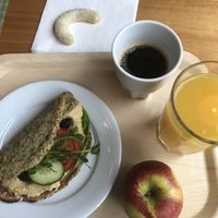 Lunch set  at Kafe Stadsparken Huskvarna in Jonkoping