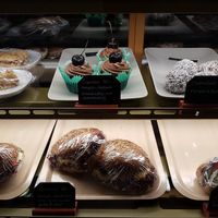 Sweet treats and sandwiches at Kafe Stadsparken Huskvarna in Jonkoping