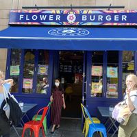 So cute! at Flower Burger in London