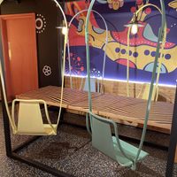 Swings! at Flower Burger in London