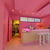 Ordering desk at Dirty V - Bergen in Bergen