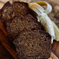 Banana Bread ( classic & vegan ) at Fjaka in Amsterdam