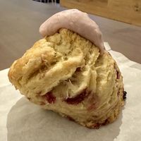 Raspberry Scone  at Yellow Flower in Toronto