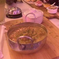 Coconut curry / Tablita arabe at Pura Vida in Bogota