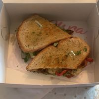 Sandy Beach Sandwich domicilio.   at Pura Vida in Bogota