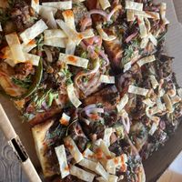 Vegan Jackie Chan  at Wildwood Pizza in Punta Gorda