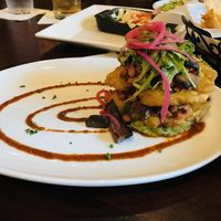 Mushroom tostada   at Flying Iguana in Neptune Beach