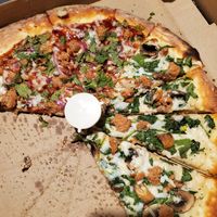 Pizza at Vegan Korner in Grand Terrace