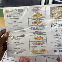 Back of menu  at Vegan Korner in Grand Terrace