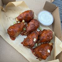 Buffalo wings   at Vegan Korner in Grand Terrace