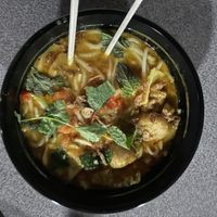 Vegan Laksa  at Penang Alley in Warrnambool