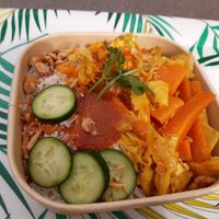Rice dish at Penang Alley in Warrnambool