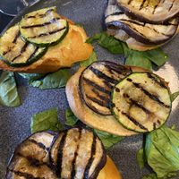 Bruschetta met gegrilde groente  at Bono & Vers in Leiden