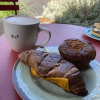 Breakfast sando   at Cuppa Tahoe in South Lake Tahoe