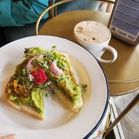 Avocado toast and Chai at Cuppa Tahoe in South Lake Tahoe